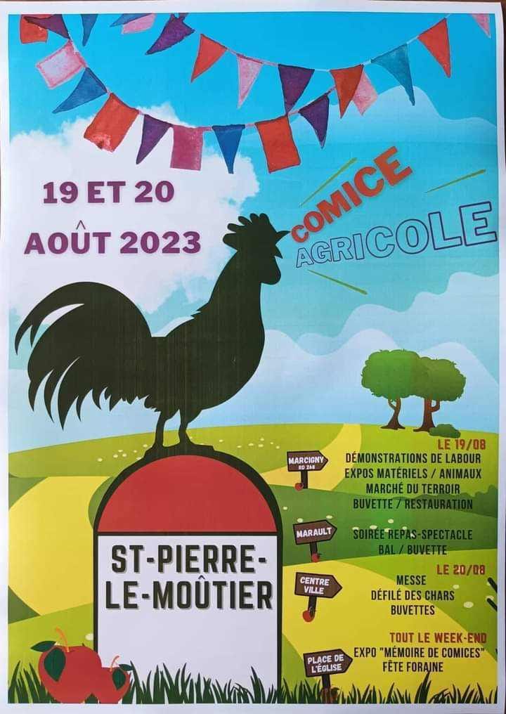 Comice Affiche Saint Pierre le Moutier
